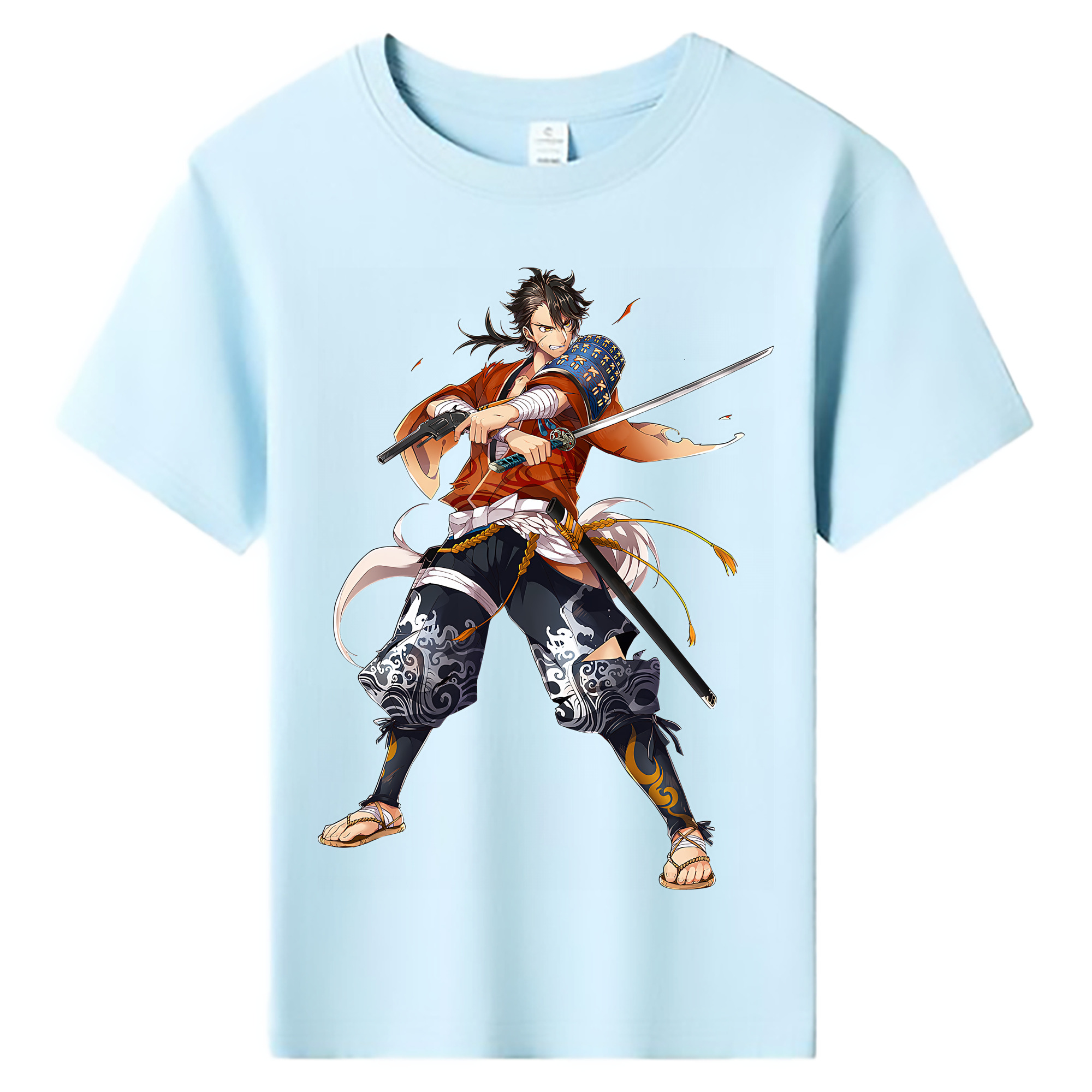 （画像用） 刀剣乱舞 Touken Ranbu 綿100％キッズTシャツ（フロントプリント）